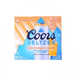 Coors Seltzer Orange Cream Pop